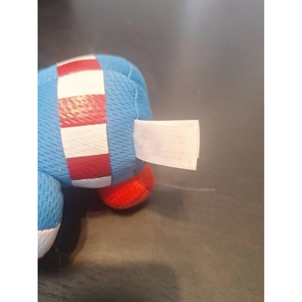 TY Beanie Baby Captain America Plush 6 Inch Marvel Stuffed Toy